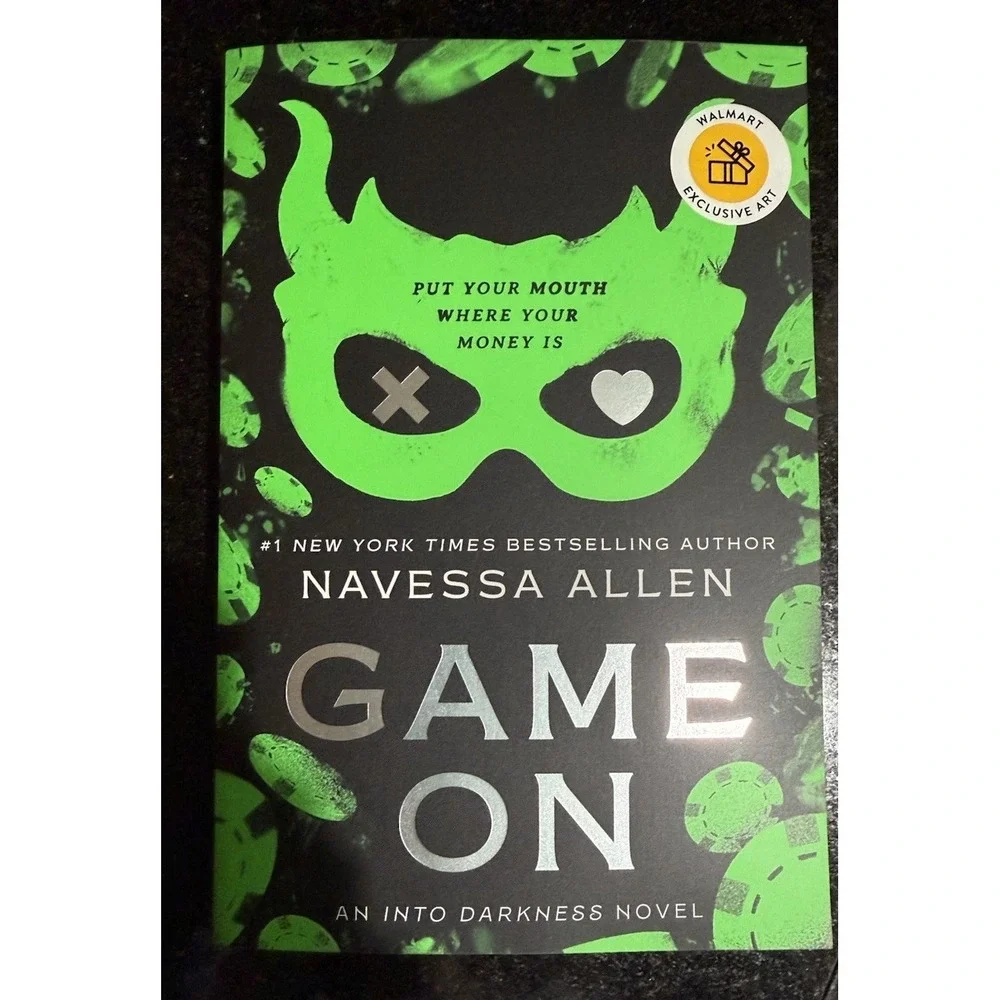 Game On: An Into Darkness Novel by Navessa Allen‎ Walmart Exclusive SHIPS TODAY